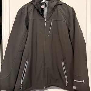 Free Country Black Fleece-Lined Jacket